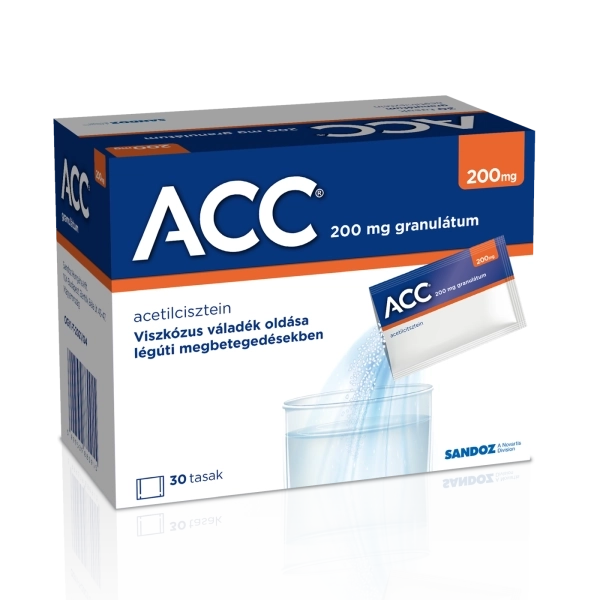 ACC 200 mg granulátum, 30 db tasak