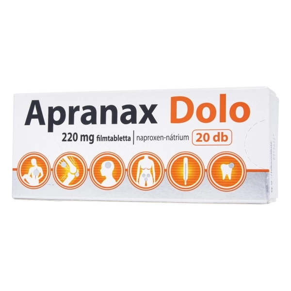 Apranax Dolo 220 mg filmtabletta, 20 db