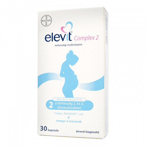 Elevit Complex 2 terhességi multivitamin kapszula, 30 db