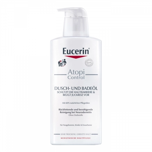 Eucerin AtopiControl Lipid-Olajtusfürdő 400