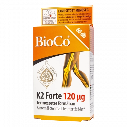 BioCo K2 Forte 120 μg tabletta, 60 db