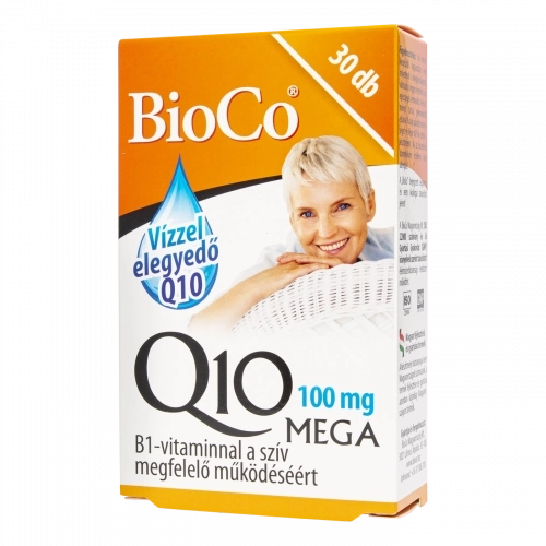 BioCo Vízzel elegyedő Q10 MEGA 100 mg kapszula, 30 db