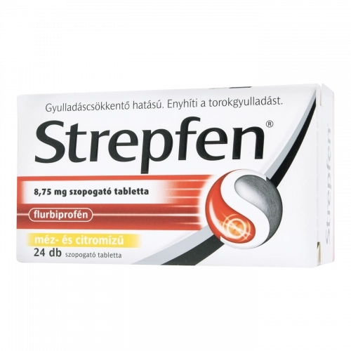 Strepfen 8,75 mg szopogató tabletta, 24 db