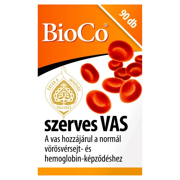 BioCo szerves VAS tabletta, 90 db