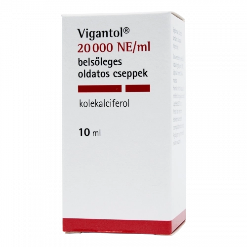 Vigantol 20000 NE/ml belsőleges oldatos cseppek, 10 ml