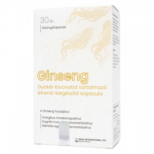 Bio Vitality Ginseng gyökér kivonat kapszula, 30 db