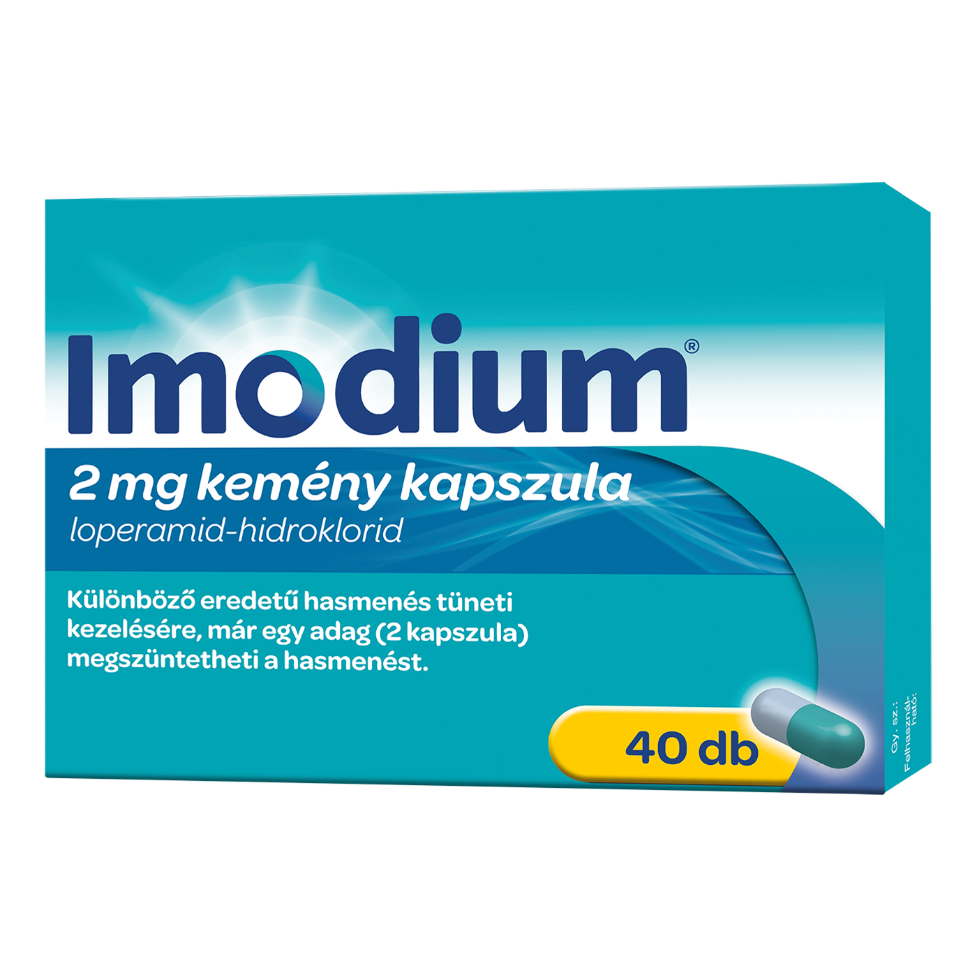 Imodium kemény kapszula, 40 db