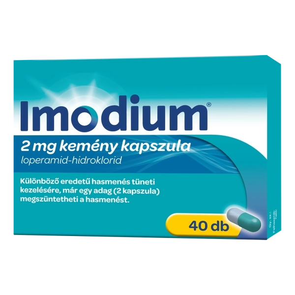 Imodium kemény kapszula, 40 db