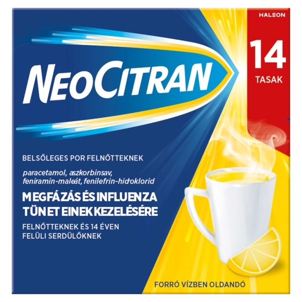 Neo Citran belsőleges por felnőtteknek, 14 db tasak