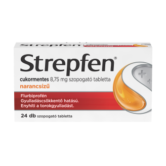 Strepfen cukormentes 8,75 mg szopogató tabletta, 24 db