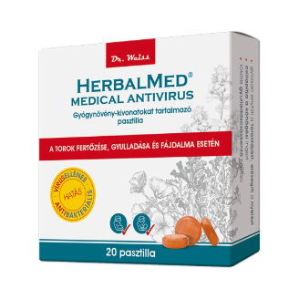 HERBALMED Medical pasztilla, 20 db