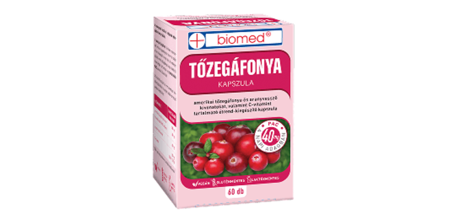 Biomed Tőzegáfonya kapszula, 60 db