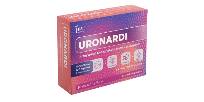 Uronardi étrend-kiegészítő kapszula, 20 db