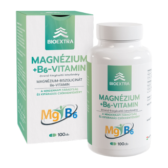Bioextra Magnézium +B6-vitamin tabletta, 100 db