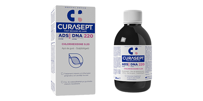 CURASEPT ADS DNA 220 szájöblögető, 200 ml