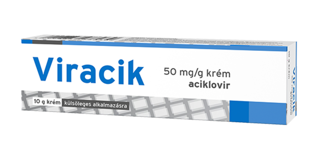 Viracik 50 mg/g krém, 10 g