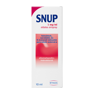 Snup 1mg/ml oldatos orrspray, 10 ml