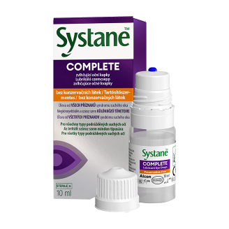 Systane Complete tartósítószermentes lubrikáló szemcsepp, 10 ml