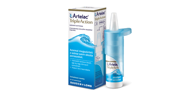 Artelac Triple Action szemcsepp, 10 ml