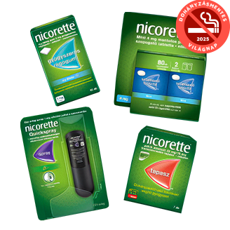 Nicorette® - Segítünk leszokni!