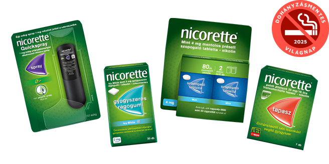 Nicorette® - Segítünk leszokni!