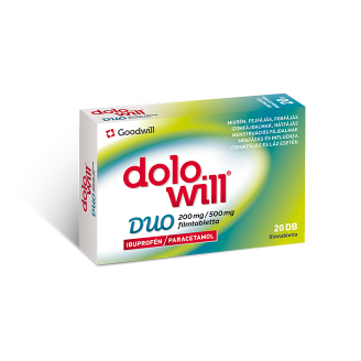 Dolowill Duo 200 mg/500 mg filmtabletta, 20 db