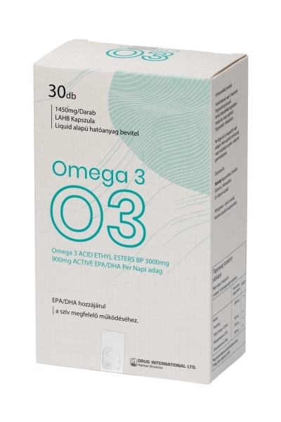 Bio Vitality Omega-3 O3 kapszula, 30 db