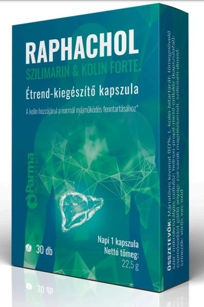 Rapchachol Szilimarin & Kolin forte étrend-kiegészítő kapszula, 30 db