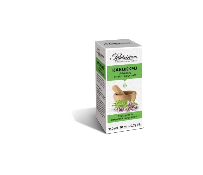 Patikárium Kakukkfű folyékony étrendkiegészítő, 150 ml
