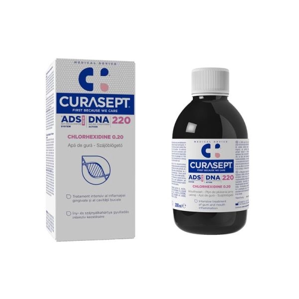 CURASEPT ADS DNA 220 szájöblögető, 200 ml